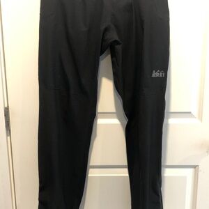 REI shell pants. Rain or snow